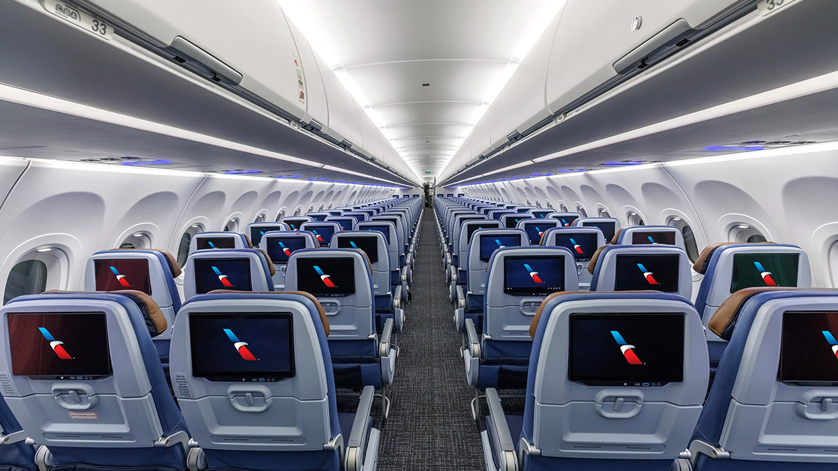 American Airlines to Install Seatback Screens Across Narrowbody Fleet