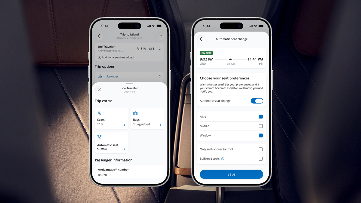 American Airlines Launches Automatic Seat Monitoring